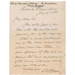 Oliver Wendell Holmes, Sr