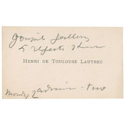 Henri de Toulouse-Lautrec