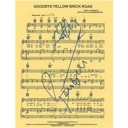 Elton John and Bernie Taupin