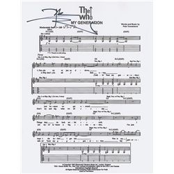 The Who: Pete Townshend