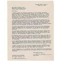 Jack Haley and Hal Roach