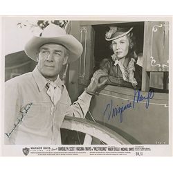 Randolph Scott and Virginia Mayo