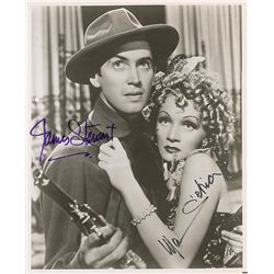 James Stewart and Marlene Dietrich