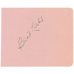 Wizard of Oz: Bert Lahr