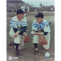 Johnny Podres and Preacher Roe