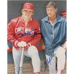 Pete Rose and Carl Yastrzemski