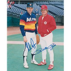 Pete Rose and Nolan Ryan