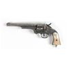 Image 1 : Factory Engraved Merwin, Hulbert and Co. Large Frame Open Top Single Action Revolver with Pearl Grip