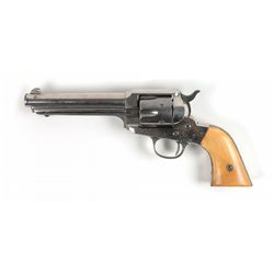 Remington Model 1890 Single-Action Revolver with Ivory Grips
