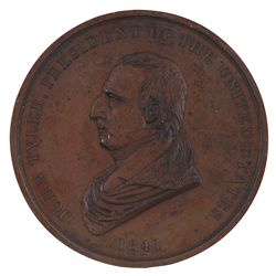 Indian Peace Medal: Tyler, John