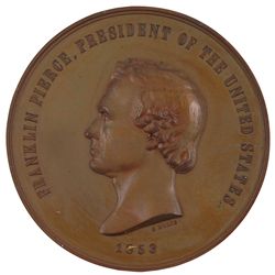 Indian Peace Medal: Pierce, Franklin