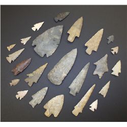 Native American Artifacts: Projectile Points and Grooved Axes