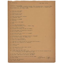 Al Capone Deposition