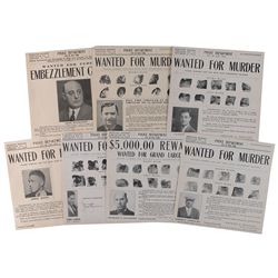 NYPD Wanted Posters: 1929