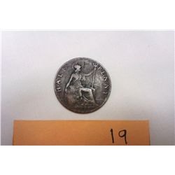 1921 British Half Penny