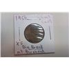 Image 1 : 1956 XF Wheat Cent **Die Break at Forehead**