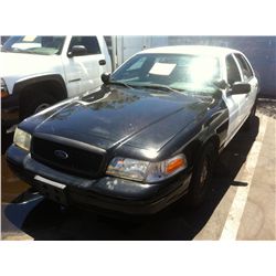 2006 FORD CROWN VICTORIA 4D SEDAN 8 CYL. 4.6L 2V
