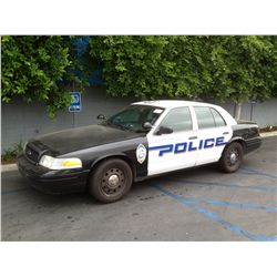 2008 FORD CROWN VICTORIA 4D SEDAN 8 CYL. 4.6L 2V