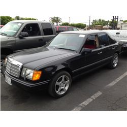1987 MERCEDES BENZ 300E 4D SEDAN 6 CYL.