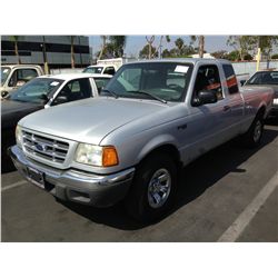 2002 FORD RANGER 1/4 TON PICKUP