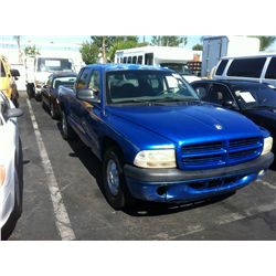 2001 DODGE DAKOTA 1/2 TON CREW CAB