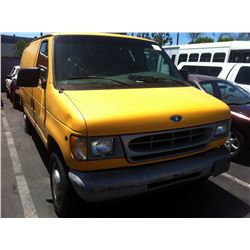 1997 FORD ECONOLINE 250 3/4 TON CARGO VAN 8 CYL.