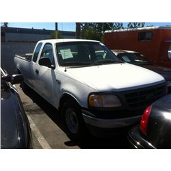 2000 FORD F-150 1/2 TON EXTENDED CAB 8 CYL.