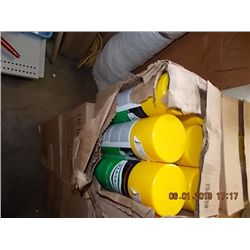 YELLOW ENAMEL SRAP PAINT - 6 CANS