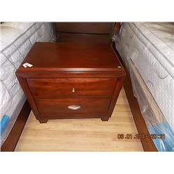 MAHOGANY NIGHT STAND - FLOOR MODEL DISPLAY