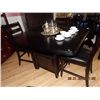 Image 1 : DINING TABLE WITH STORAGE BASE - COUNTER HEIGHT - NEW - CAN SEAT UP TO 10 PEOPLE - 54 X 54 TO 54 X 7