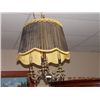 Image 1 : VINTAGE SWAG CHANDELIER LAMP