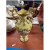 Image 1 : VINTAGE VASE - YELLOW - SOME REPAIRS