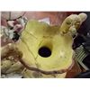 Image 3 : VINTAGE VASE - YELLOW - SOME REPAIRS