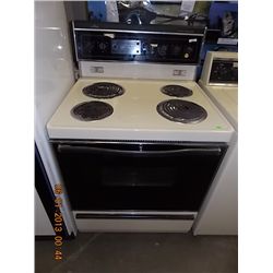 STOVE - VIKING - SELF CLEANING - ALMOND & BLACK APPLIANCE SOLD $75 OR MORE - 24 HOUR WARRANTY - MOND