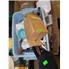 Image 1 : BOX CUTLERY & DISHES