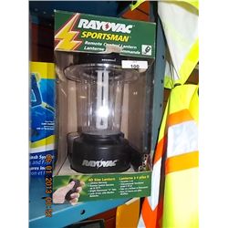 RAYOVAC LANTERN WITH REMOTE - NEW