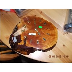 BURL CLOCK