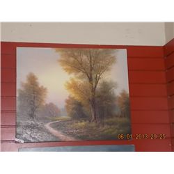 OIL ON CANVAS - PATHWAY