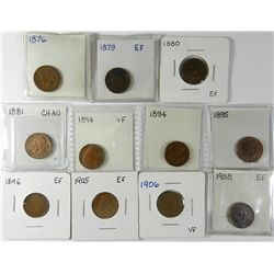 Mixed Date Indian Cent Grouping.