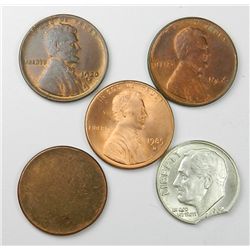 Unusual Lincoln Cent Lot, Errors and More.