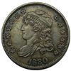 Image 1 : Capped Bust Half Dime, 1830, Toned Choice AU.