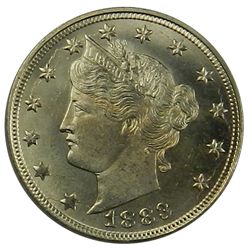 Liberty Nickel, 1883 NC, Choice BU.