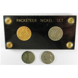 Racketeer Nickel Set & More Lot.