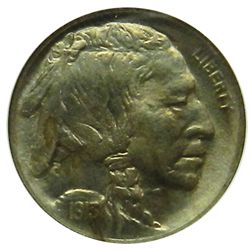 Buffalo Nickel, 1913-D T-1, PCI MS64 Strike Doubling