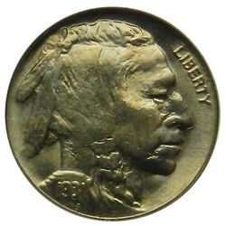 Buffalo Nickel, 1931-S, NGC MS64 PQ.