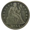 Image 1 : Seated Liberty Dime, 1844, Key date, ICG F15.