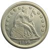 Image 1 : Seated Liberty Dime, 1856-O, AU, ltly wiped.