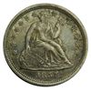 Image 1 : Seated Liberty Dime, 1857-O. Original Choice AU.