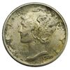 Image 1 : Mercury Dime, 1920-D, deeply toned Unc, trace verdigris.