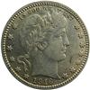 Barber Quarter, 1916-D. ICG AU55.